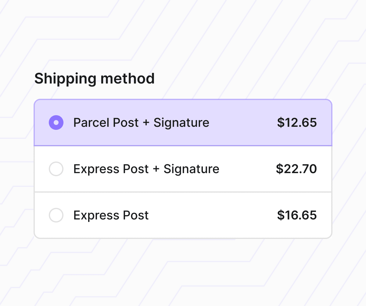 Shipping method (1)