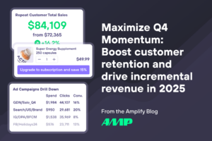 Maximize Q4 Momentum Boost customer retention and drive incremental revenue in 2025